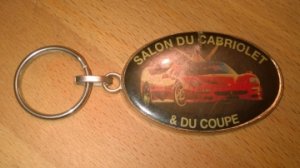 Porte-clefs Salon du Cabriolet et du Coupé (année 1998)