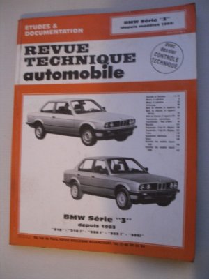 Revue Technique Automobile pour BMW  SERIE 3 depuis 1983   316, 318, 320, 323, 325 VENDU